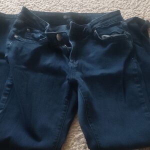 Simply Vera Vera Wang Dark Blue Skinny Jeans